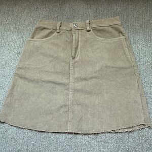 Brandy Mellville corduroy skirt